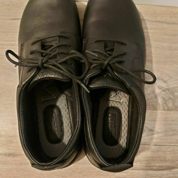 Carolina Aluminum Toe Leather Work Shoes Boots CA5561 Black Oil & Slip Resist 14 - Picture 4 of 7